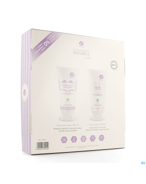 Babee nature coffret naissance lait 200ml+gel200ml