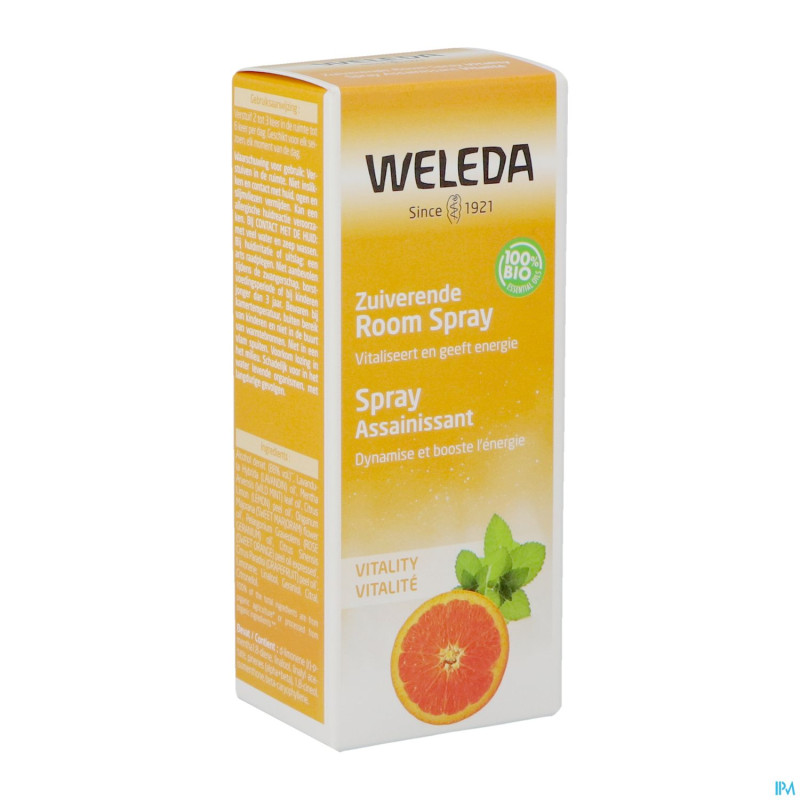 Weleda assainissant room spray vitalite    50ml