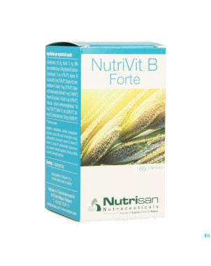 Nutrivit b forte    v-caps  60 nutrisan