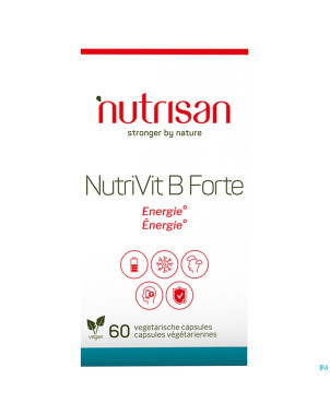 Nutrivit b forte    v-caps  60 nutrisan