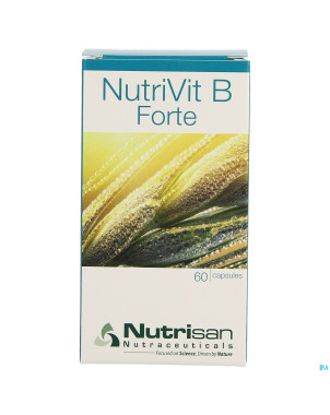 Nutrivit b forte    v-caps  60 nutrisan
