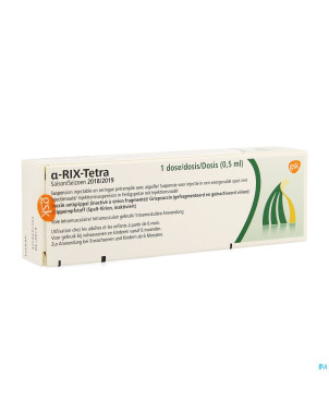 Alpharix tetra ser inj 0,5 ml  2018