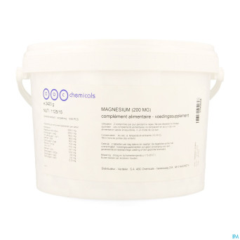 Magnesium citrate 200mg    caps 1200 abc