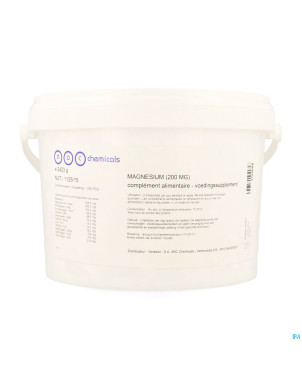 Magnesium citrate 200mg    caps 1200 abc
