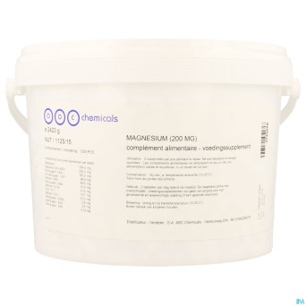 Magnesium citrate 200mg    caps 1200 abc