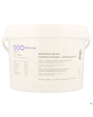 Magnesium citrate 200mg    caps 1200 abc