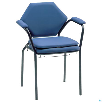 Homecare chaise toilette perce 44cm