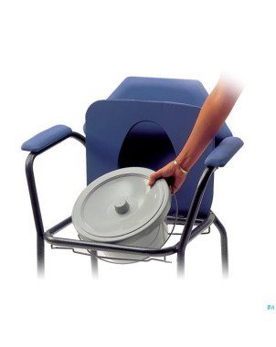 Homecare chaise toilette perce 44cm