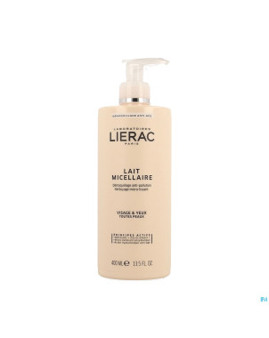 Lierac lait micellair demaquillant    fl 400ml