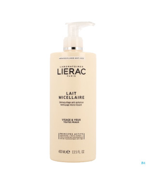 Lierac lait micellair demaquillant    fl 400ml