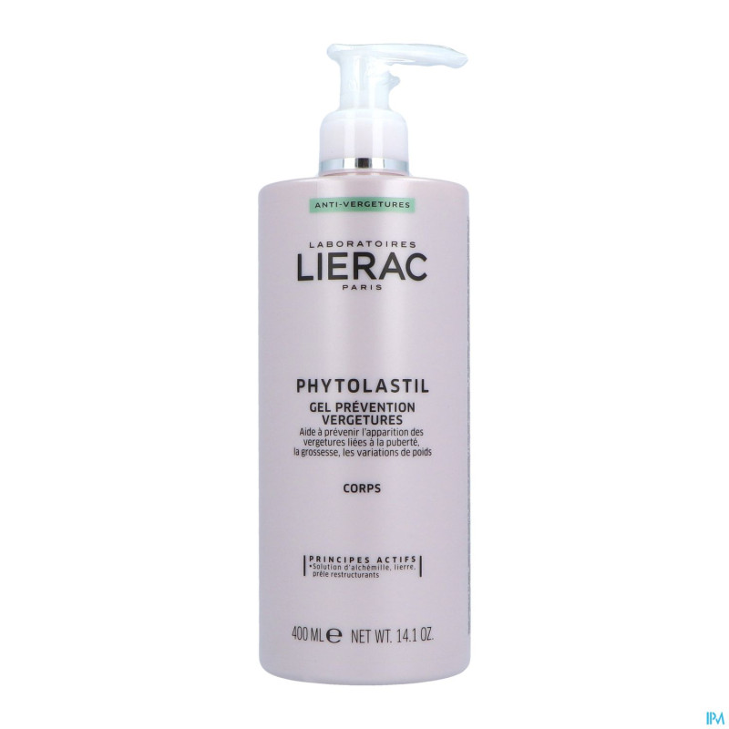 Lierac phytolastil gel prev.verget. fl.pompe 400ml