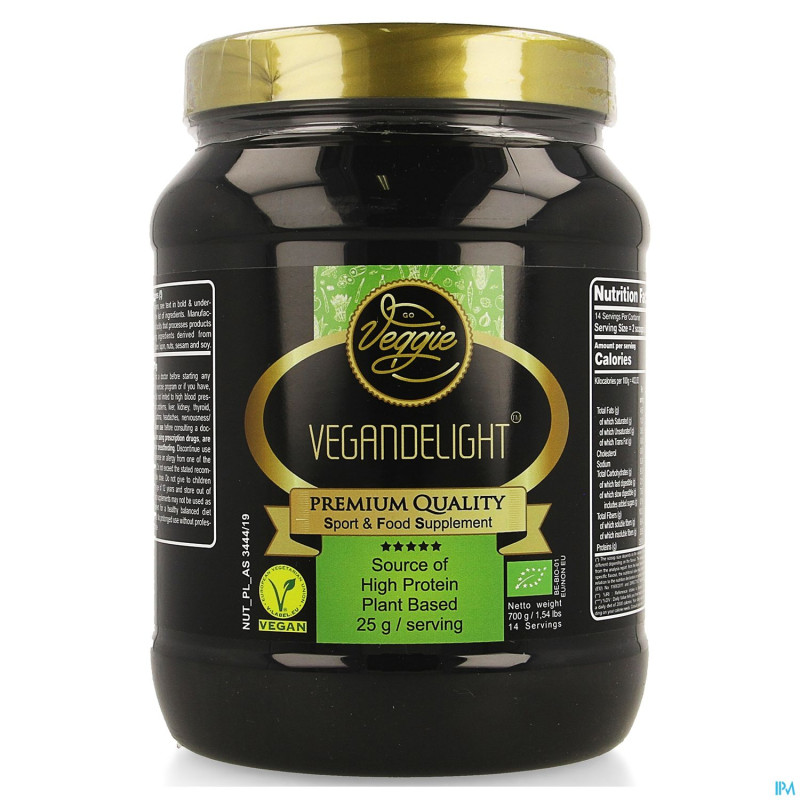 Goveggie vegandelight brownie 700g