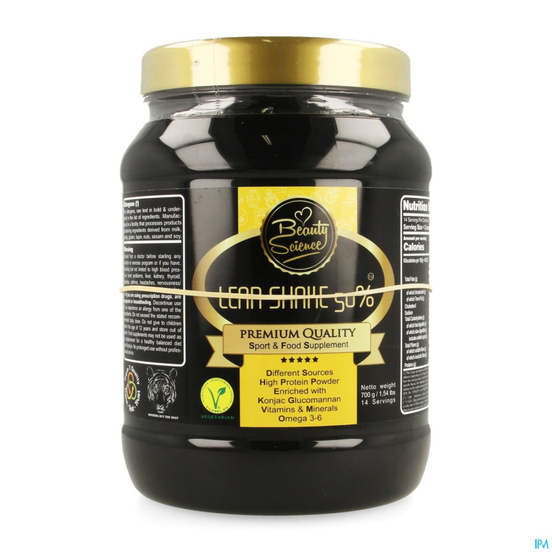 Beauty science lean shake 50% vienna delight 453g