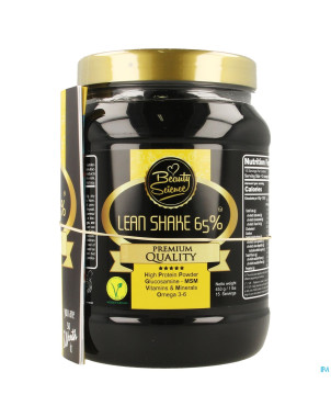 Beauty science lean shake 65% yellow twist 453g