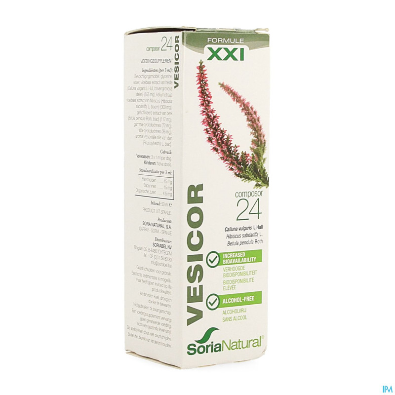 Soria composor n24 vesicor xxi 50ml