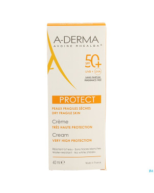 Aderma protect creme s/parfum 40ml