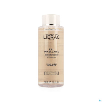 Lierac demaq. douceur eau micell.fl pompe 400ml nf