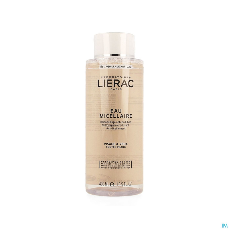 Lierac demaq. douceur eau micell.fl pompe 400ml nf