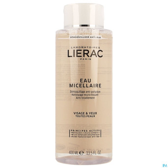 Lierac demaq. douceur eau micell.fl pompe 400ml nf