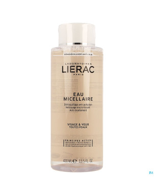 Lierac demaq. douceur eau micell.fl pompe 400ml nf