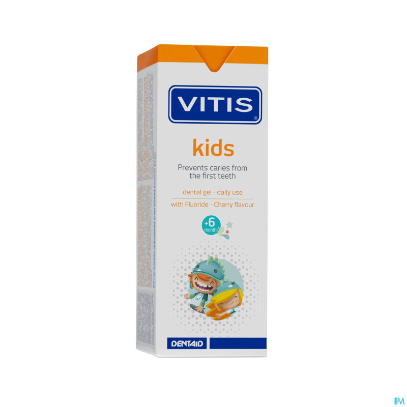 Vitis kids gel dentifrice    50ml