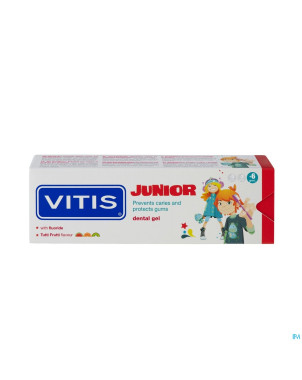 Vitis junior gel dentifrice    75ml