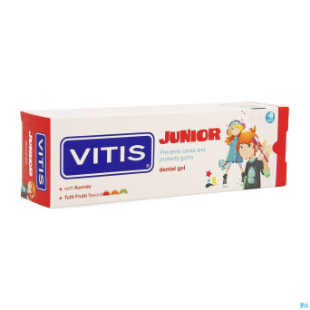 Vitis junior gel dentifrice    75ml