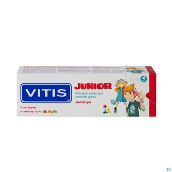 Vitis junior gel dentifrice    75ml