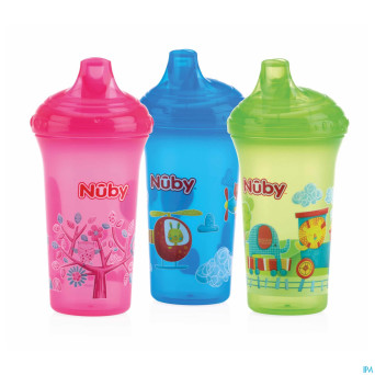 Nuby gobelet anti-goutte bec dur 9m+
