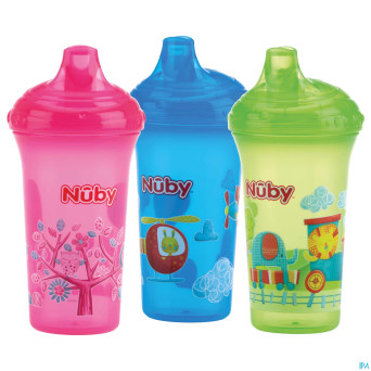 Nuby gobelet anti-goutte bec dur 9m+