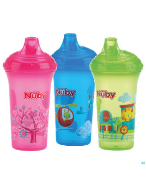 Nuby gobelet anti-goutte bec dur 9m+