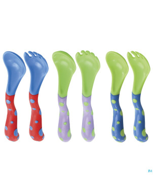 Nuby couverts apprentissage 12m+ 2