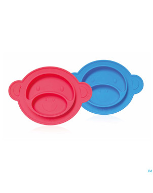 Nuby assiette ventouse miracle singe 9m+