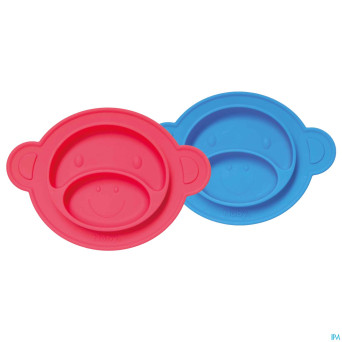 Nuby assiette ventouse miracle singe 9m+