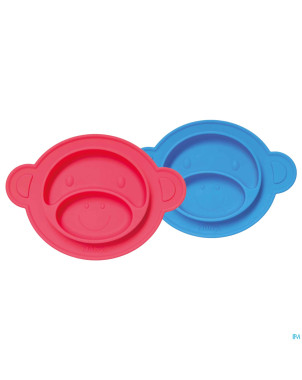 Nuby assiette ventouse miracle singe 9m+
