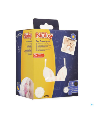 Nuby coussinets allaitement jour blanc 30