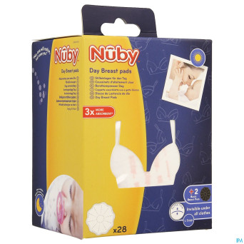 Nuby coussinets allaitement jour blanc 30