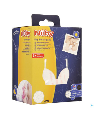 Nuby coussinets allaitement jour blanc 30