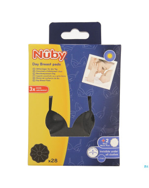 Nuby coussinets allaitement jour noir 30
