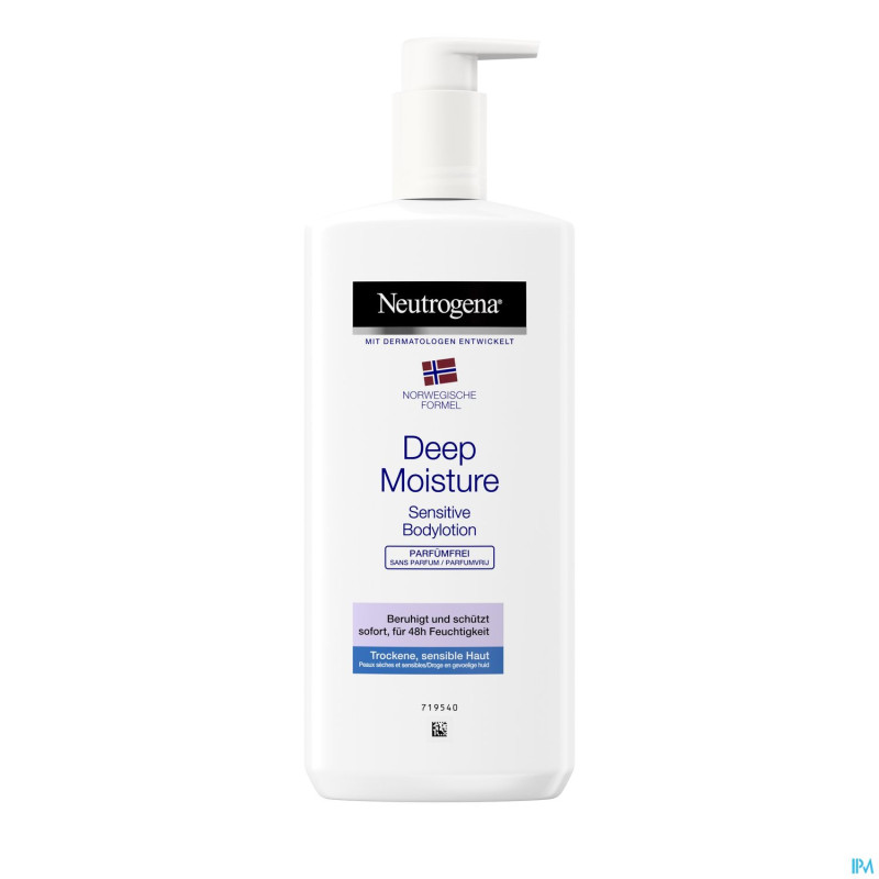 Neutrogena f/n lait corps peau sens.    tube 400ml