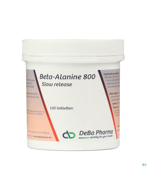 Beta-alanine 800mg slow release comp 120    deba