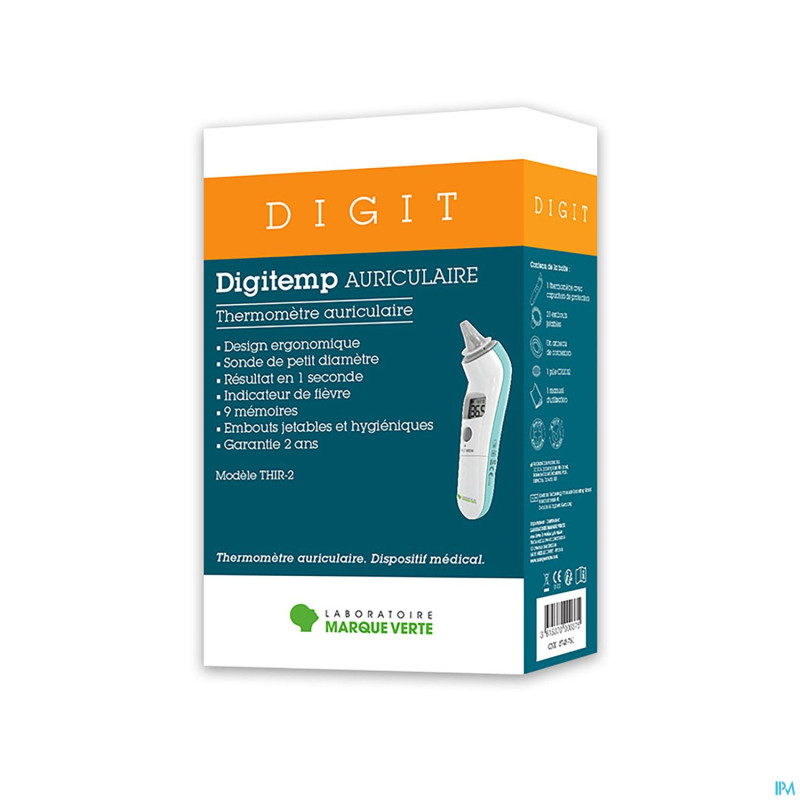 Marque v digitemp thermometre auricul.petit taille