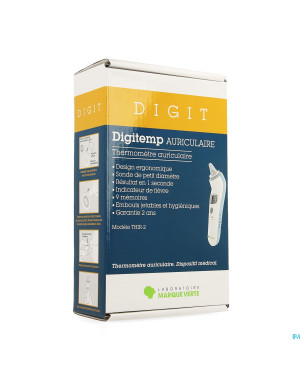 Marque v digitemp thermometre auricul.petit taille