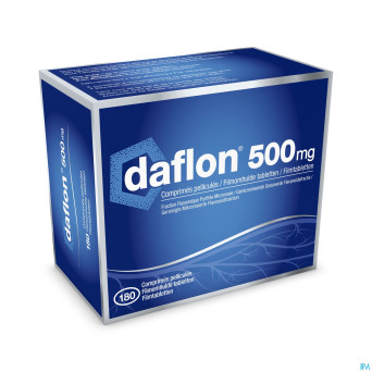 Daflon 500 comp pell 180 x 500mg