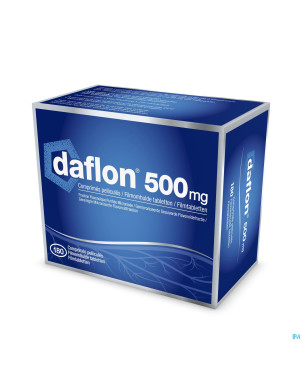 Daflon 500 comp pell 180 x 500mg