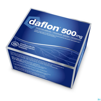 Daflon 500 comp pell 180 x 500mg