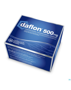 Daflon 500 comp pell 180 x 500mg