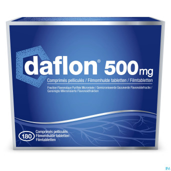 Daflon 500 comp pell 180 x 500mg