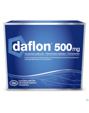 Daflon 500 comp pell 180 x 500mg
