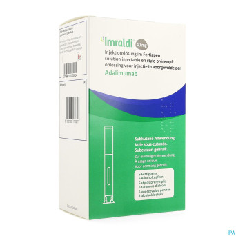 Imraldi 40mg sol inj 50mg/ml stylo preremplie  6